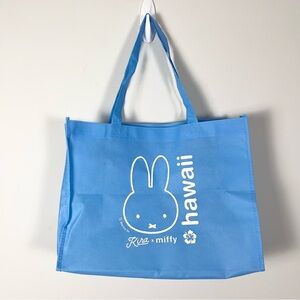 NWOT Kira x Miffy Hawaii Exclusive Tote Bag Blue Reusable Sustainable Collab
